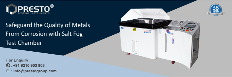 Safeguard The Quality Of Metals From Corrosion With Salt Fog Test Chamber